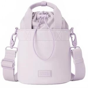 Dagne Dover Neoprene Nico Bucket Bag Limited Edition Washed Lilac Purple NWT